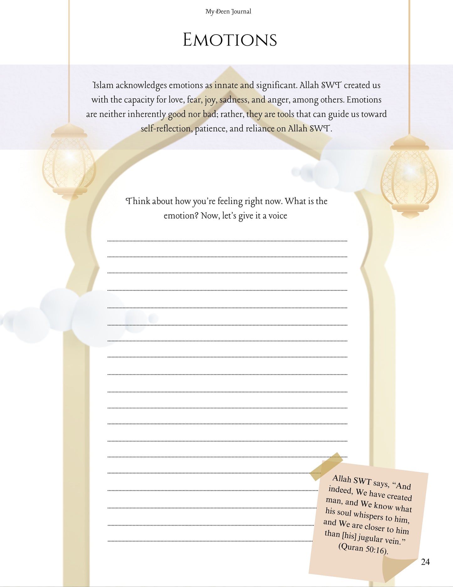 My Deen Journal