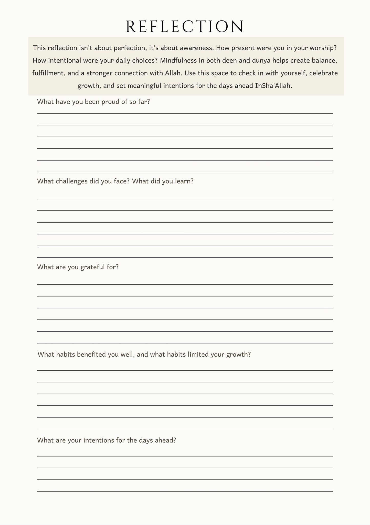 Daily Journal